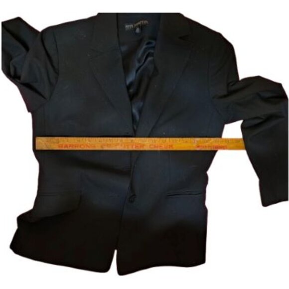 Black stretch wool blazer - Picture 10 of 10